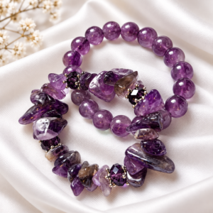 Duo de Pulseiras Ametista de Lubana