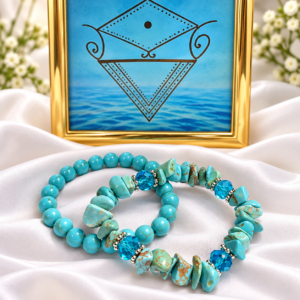 Duo de Pulseiras Turquesa de Lazirèn
